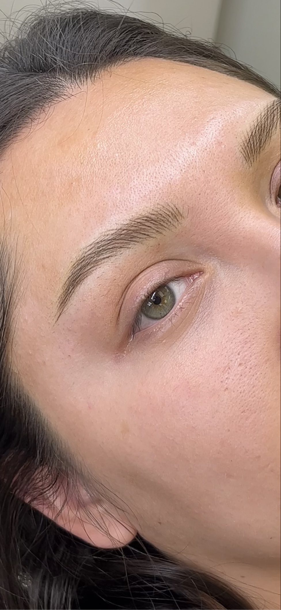 Nano brows ultra-fine permanent hair stroke eyebrow technique